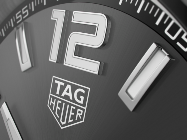 TAG HEUER FORMULA 1 AUTOMATIC 43 MM STEEL AND SATIN / POLISHED CERAMIC GRAY