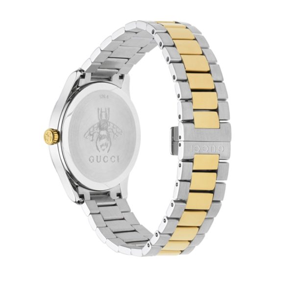 GUCCI G-TIMELESS QUARTZ 38 MM STAINLESS STEEL SILVER