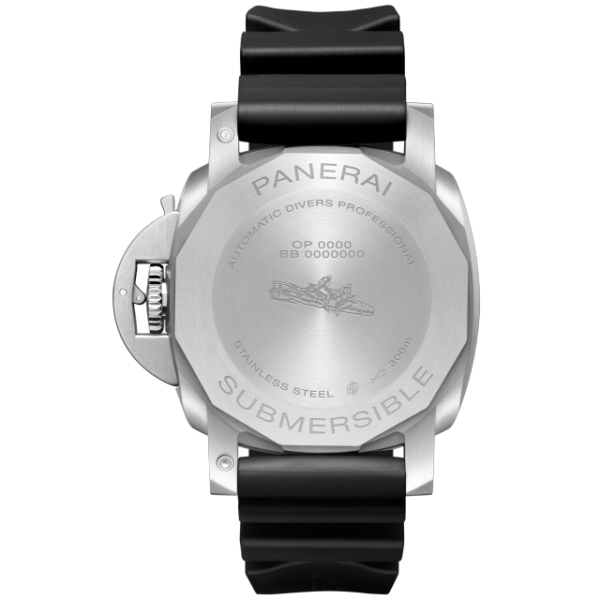 PANERAI SUBMERSIBLE AUTOMATIC MECHANICAL 42 MM STEEL WHITE