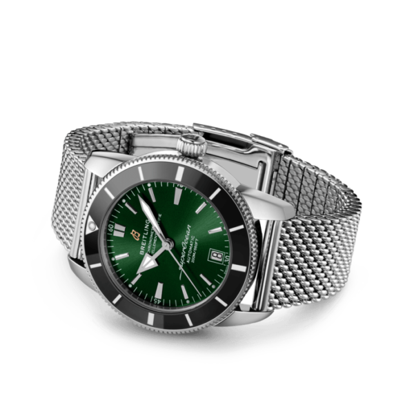 BREITLING SUPEROCEAN HERITAGE B20 AUTOMATIC 42 MM STAINLESS STEEL GREEN
