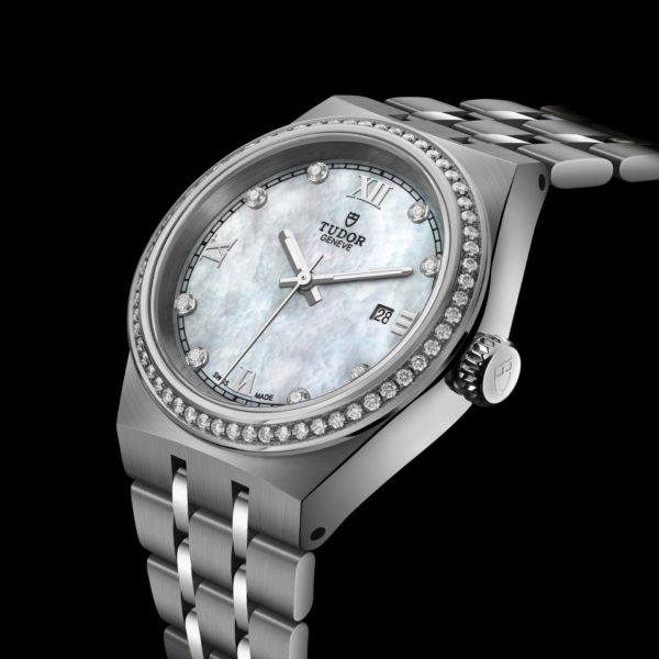 TUDOR ROYAL LADY AUTOMATIC 28 MM STEEL MOTHER PEARL