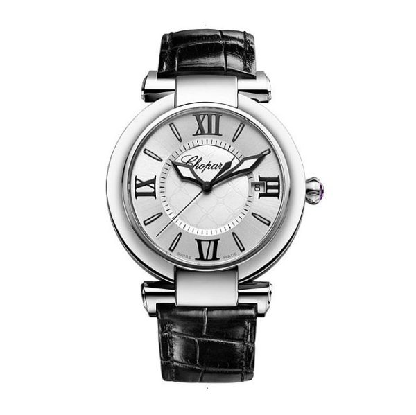 CHOPARD IMPERIALE AUTOMATIC 40 MM STAINLESS STEEL MOTHER OF PEARL AND SILVER