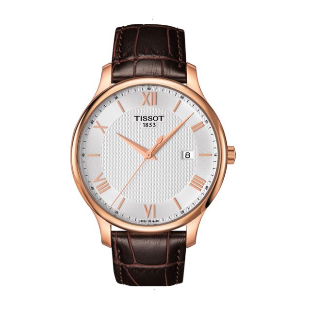 TISSOT T-CLASSIC TRADITION QUARTZ 42 MM STAINLESS STEEL SILVER