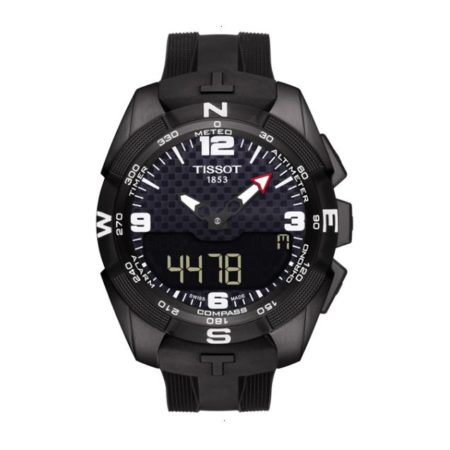 TISSOT T-TOUCH COLLECTION T-TOUCH EXPERT SOLAR CUARZO 45 MM TITANIO NEGRA