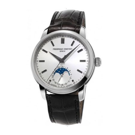 FREDERIQUE CONSTANT CLASSIC MOONPHASE AUTOMATIC 40.50 MM STEEL WHITE
