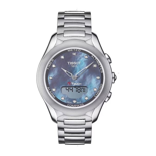 TISSOT T-TOUCH COLLECTION T-TOUCH EXPERT SOLAR QUARTZ 39 MM STAINLESS STEEL NACAR