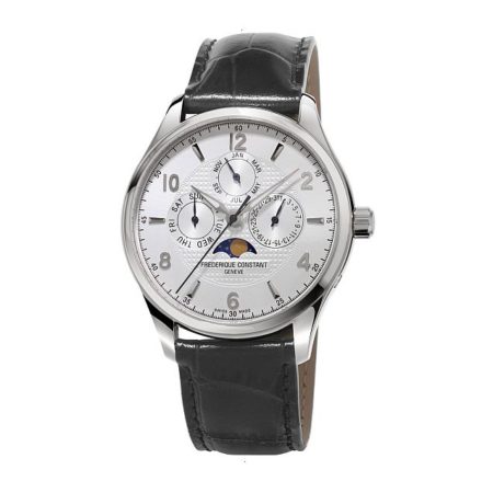FREDERIQUE CONSTANT RUNABOUT AUTOMATICO MOONPHASE AUTOMATIC 40 MM STEEL SILVER
