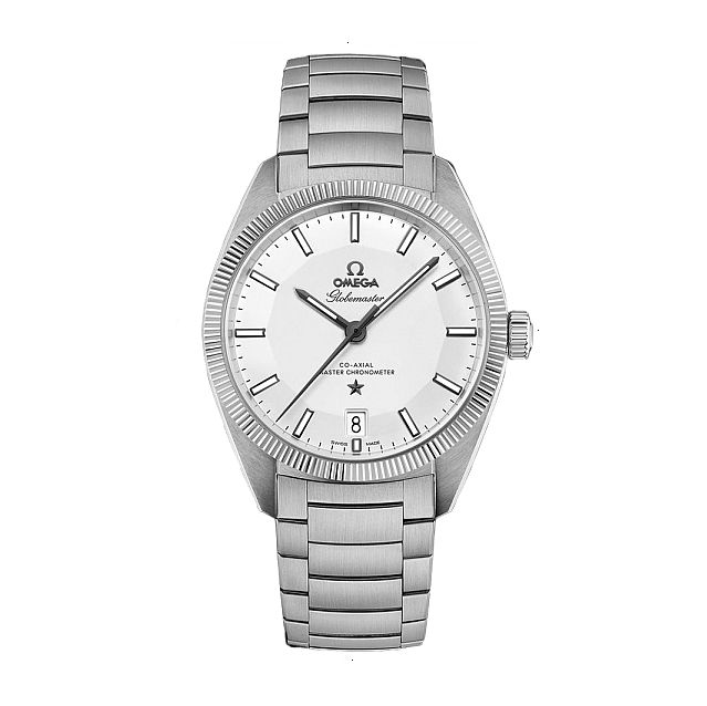 OMEGA CONSTELLATION GLOBEMASTER CO‑AXIAL MASTER CHRONOMETER AUTOMATIC 39 MM STEEL SILVER