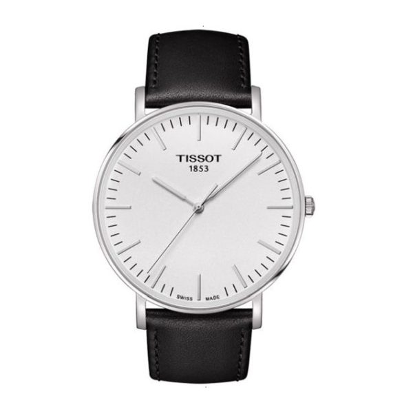 TISSOT T-CLASSIC EVERYTIME QUARTZ 42 MM STAINLESS STEEL SILVER