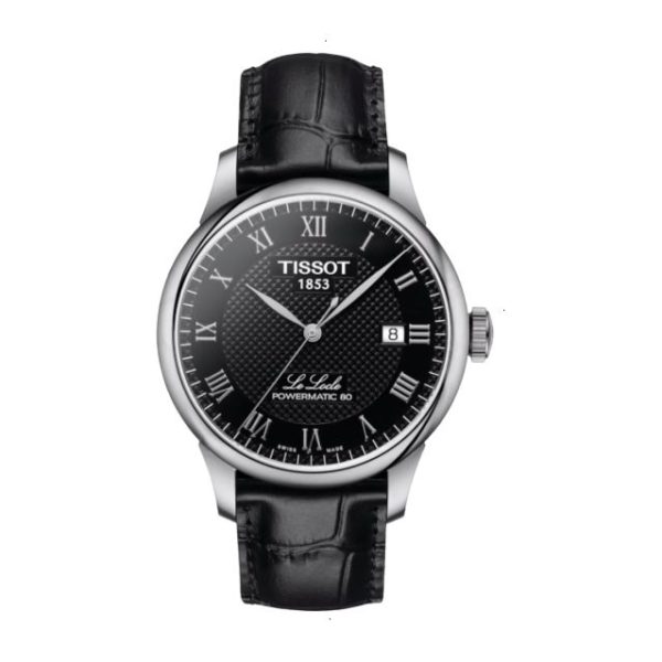 TISSOT T-CLASSIC LE LOCLE POWERMATIC 80 AUTOMATIC 39.90 MM STAINLESS STEEL BLACK