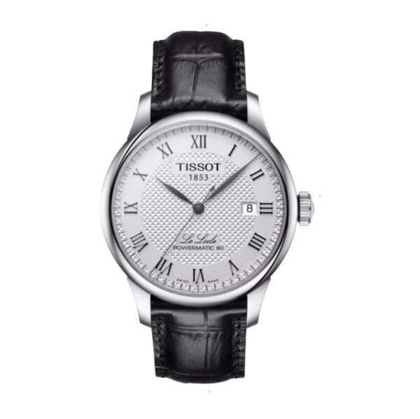TISSOT T-CLASSIC LE LOCLE POWERMATIC 80 AUTOMATIC 40 MM STAINLESS STEEL SILVER