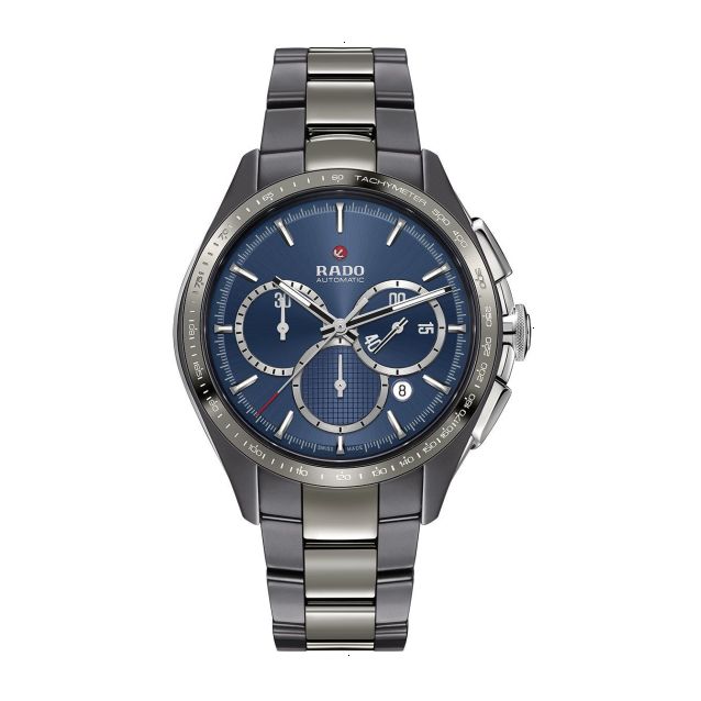 RADO HYPERCHROME AUTOMATIC 45 MM HIGH-TECH CERAMIC AND STAINLESS STEEL BLUE
