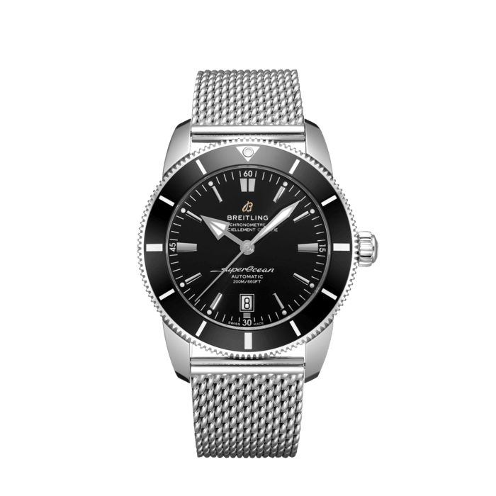 BREITLING SUPEROCEAN HERITAGE B20 AUTOMATIC 46 HIGH FREQUENCY AUTOMATIC 46 MM STAINLESS STEEL BLACK