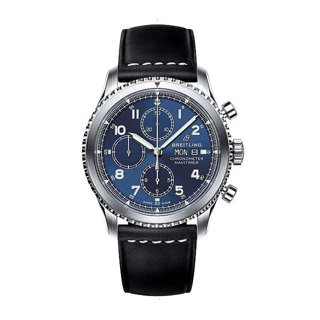 BREITLING NAVITIMER AUTOMATIC 43 MM STEEL BLUE
