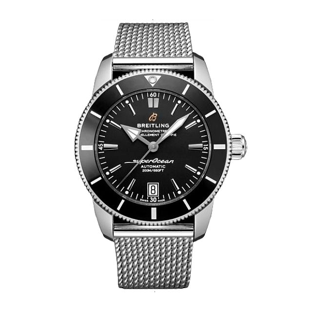 BREITLING SUPEROCEAN HERITAGE B20 AUTOMATIC 42 HIGH FREQUENCY AUTOMATIC 42 MM STAINLESS STEEL BLACK