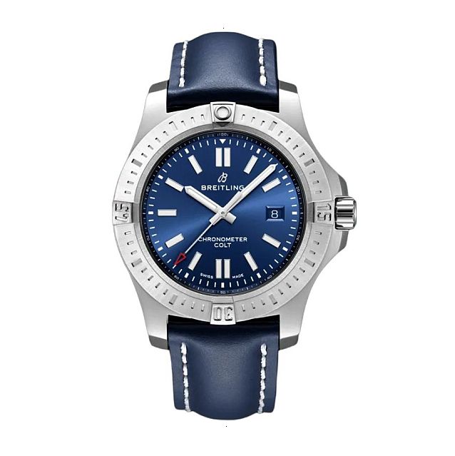 BREITLING AVENGER COLT AUTOMATIC 44 MM STAINLESS STEEL BLUE