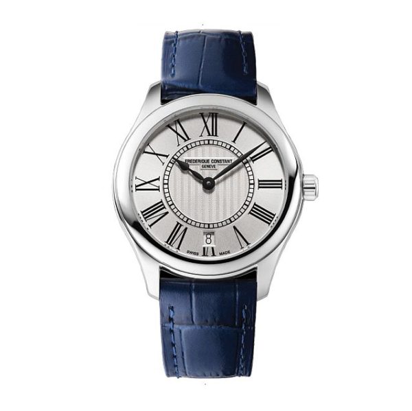 FREDERIQUE CONSTANT CLASSIC QUARTZ 36 MM POLISHED STAINLESS STEEL SILVER