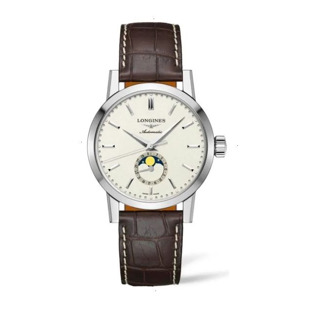 LONGINES THE LONGINES 1832 AUTOMATIC 40 MM STAINLESS STEEL BEIGE