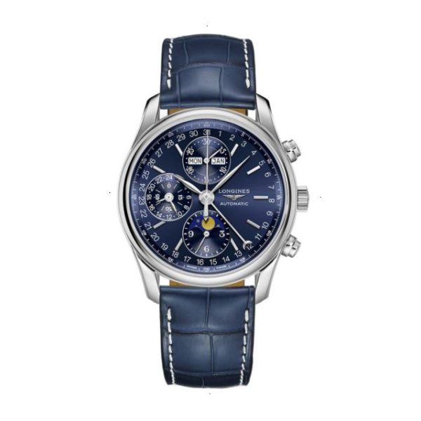LONGINES THE LONGINES MASTER COLLECTION AUTOMATIC 40 MM STAINLESS STEEL BLUE WITH SUNRAY EFFECT