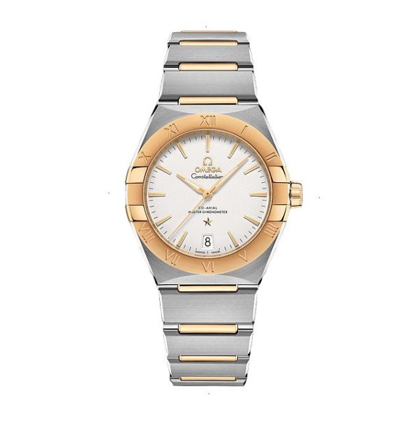 OMEGA CONSTELLATION CO-AXIAL AUTOMATIC 36 MM STEEL - YELLOW GOLD SILVER