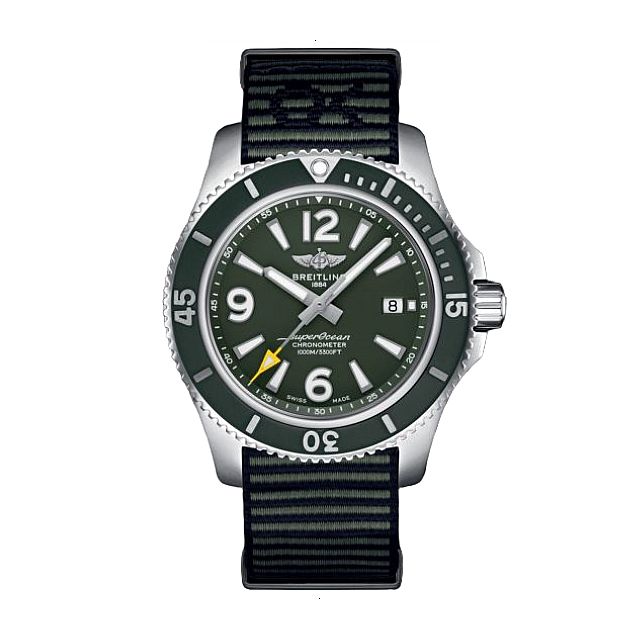 BREITLING SUPEROCEAN OUTERKNOWN AUTOMATIC MECHANICAL 44 MM STAINLESS STEEL GREEN