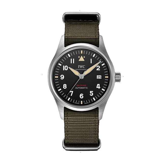 IWC PILOT’S SPITFIRE AUTOMATIC WINDING 39 MM FINE STEEL BLACK WITH LUMINESCENCE