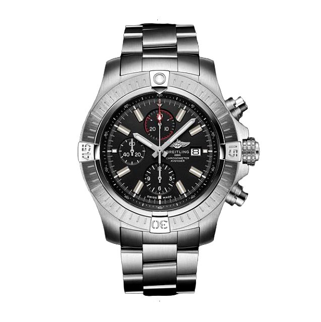 BREITLING AVENGER CHRONOGRAPH AUTOMATIC MECHANICAL 48 MM STAINLESS STEEL BLACK