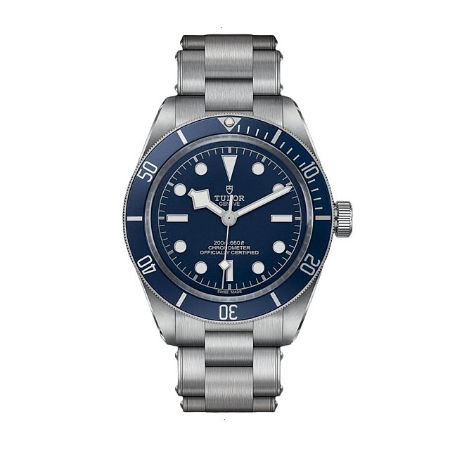 TUDOR BLACK BAY FIFTY-EIGHT AUTOMATIC 39 MM POLISHED AND SATIN STEEL BLUE DOWN