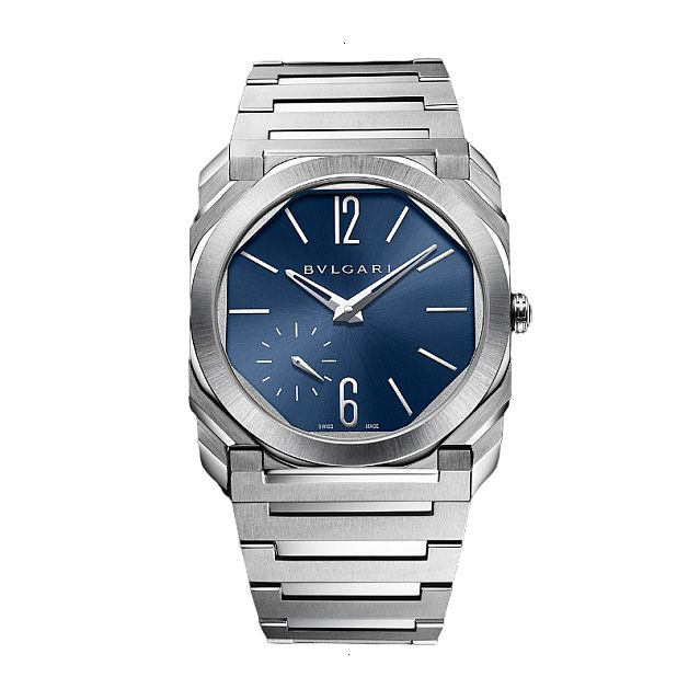 BVLGARI OCTO FINISSIMO AUTOMATIC 40 MM STEEL BLUE