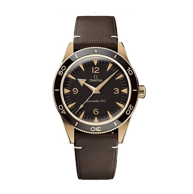 OMEGA SEAMASTER HERITAGE AUTOMATIC 41 MM BRONZE GOLD BROWN