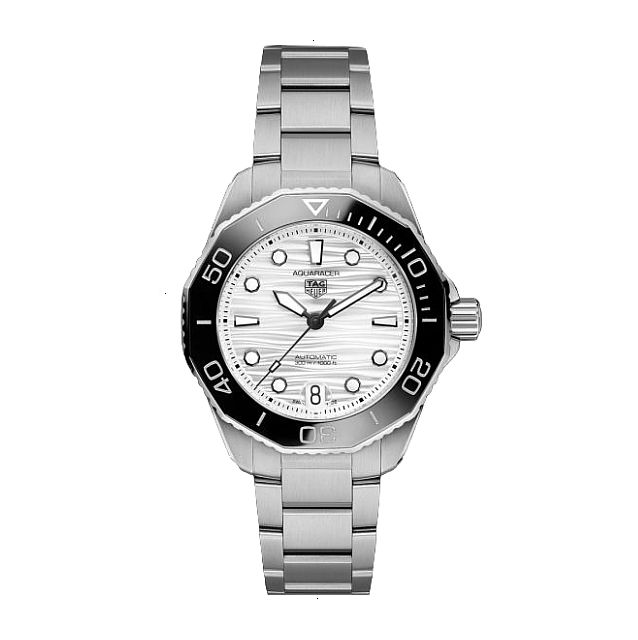 TAG HEUER AQUARACER AUTOMATIC 36 MM SATIN / POLISHED STEEL SILVER