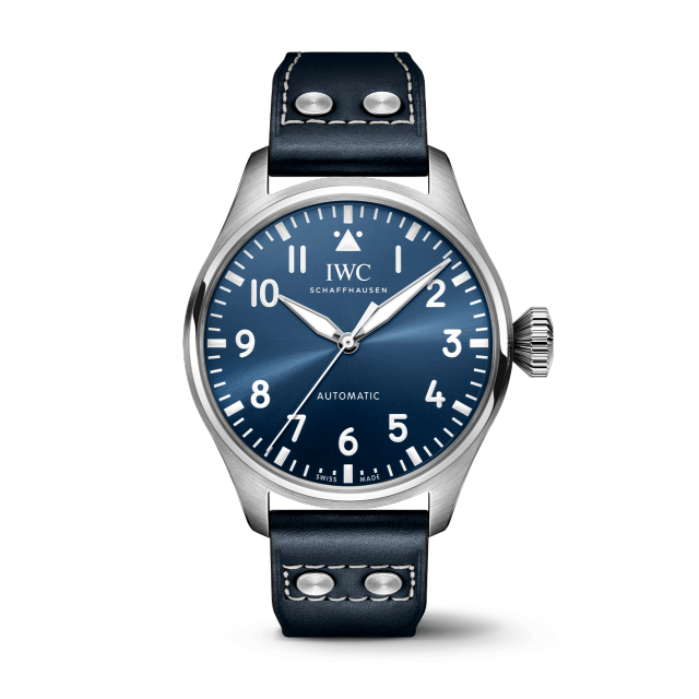 IWC PILOT’S AUTOMATIC WINDING 43 MM FINE STEEL BLUE WITH LUMINESCENCE