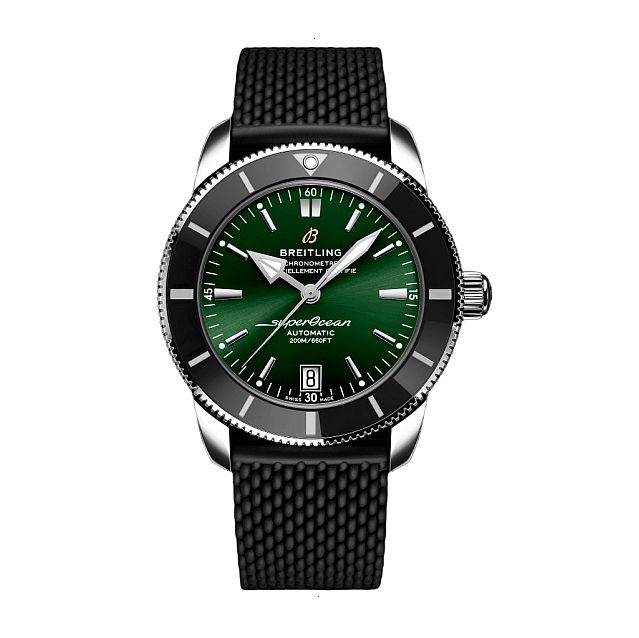 BREITLING SUPEROCEAN HERITAGE AUTOMATIC 42 MM STAINLESS STEEL GREEN