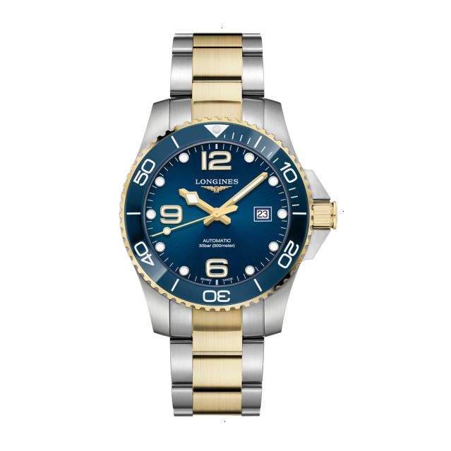 LONGINES HYDROCONQUEST AUTOMATIC 43 MM STAINLESS STEEL BLUE WITH SUNRAY EFFECT