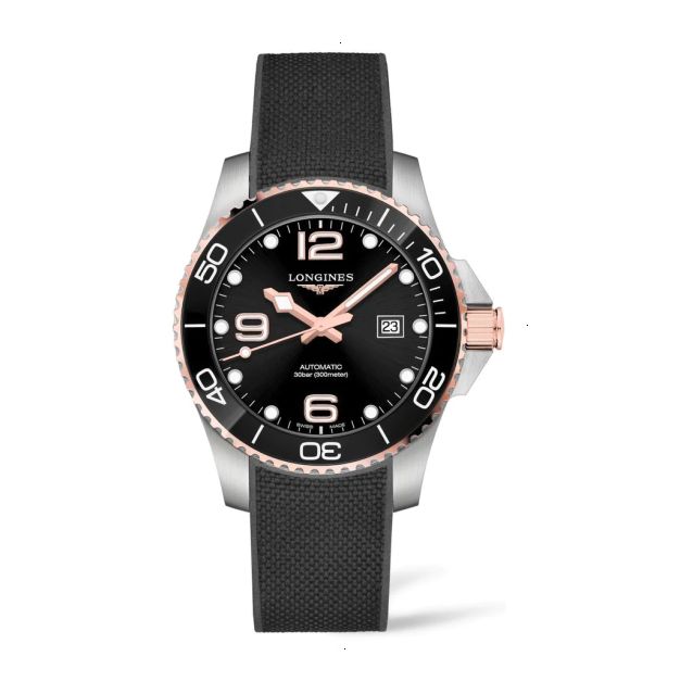 LONGINES HYDROCONQUEST AUTOMATIC 43 MM STAINLESS STEEL BLACK