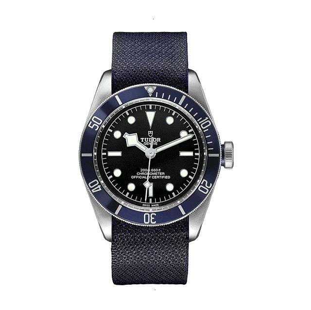 TUDOR BLACK BAY FIFTY-EIGHT AUTOMATIC 41 MM POLISHED AND SATIN STEEL BLACK WITH GRAY INDICES DOWN