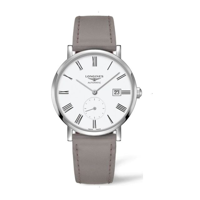 LONGINES THE LONGINES ELEGANT COLLECTION AUTOMATIC 39 MM STEEL WHITE