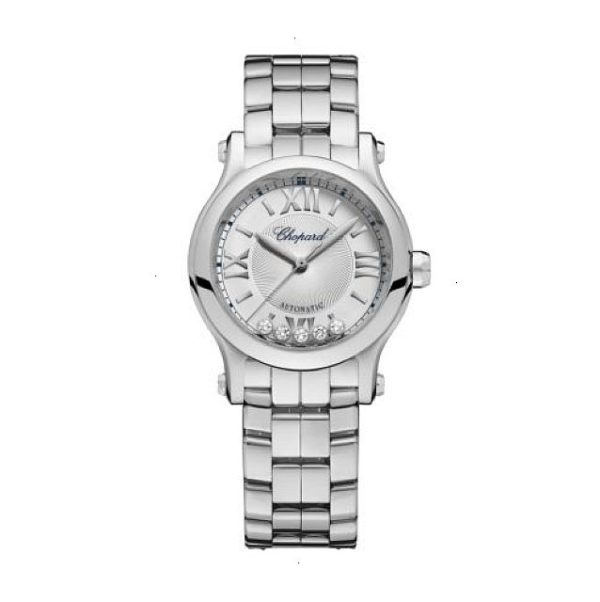 CHOPARD HAPPY SPORT HAPPY SPORT AUTOMATIC 30 MM STAINLESS STEEL SILVER