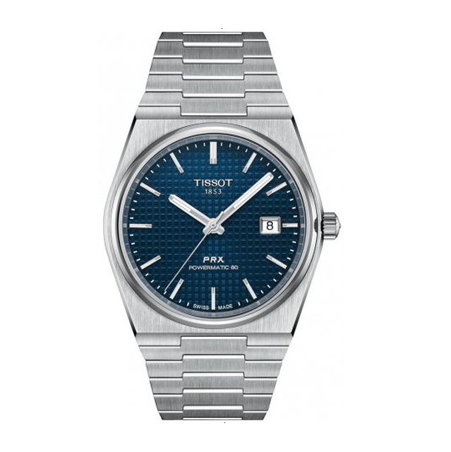 TISSOT T-CLASSIC PRX POWERMATIC 80 AUTOMATIC 40 MM STAINLESS STEEL BLUE
