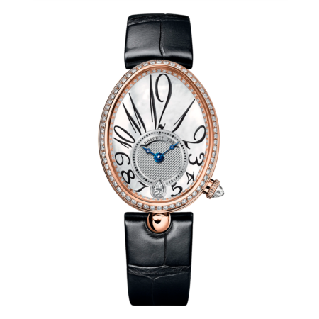 BREGUET REINE NAPLES AUTOMATIC 36.50 MM ROSE GOLD AND DIAMONDS MOTHER PEARL