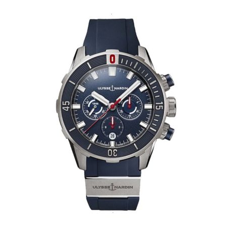 ULYSSE NARDIN DIVER COLLECTION AUTOMATIC ROPE 44 MM TITANIUM BLUE