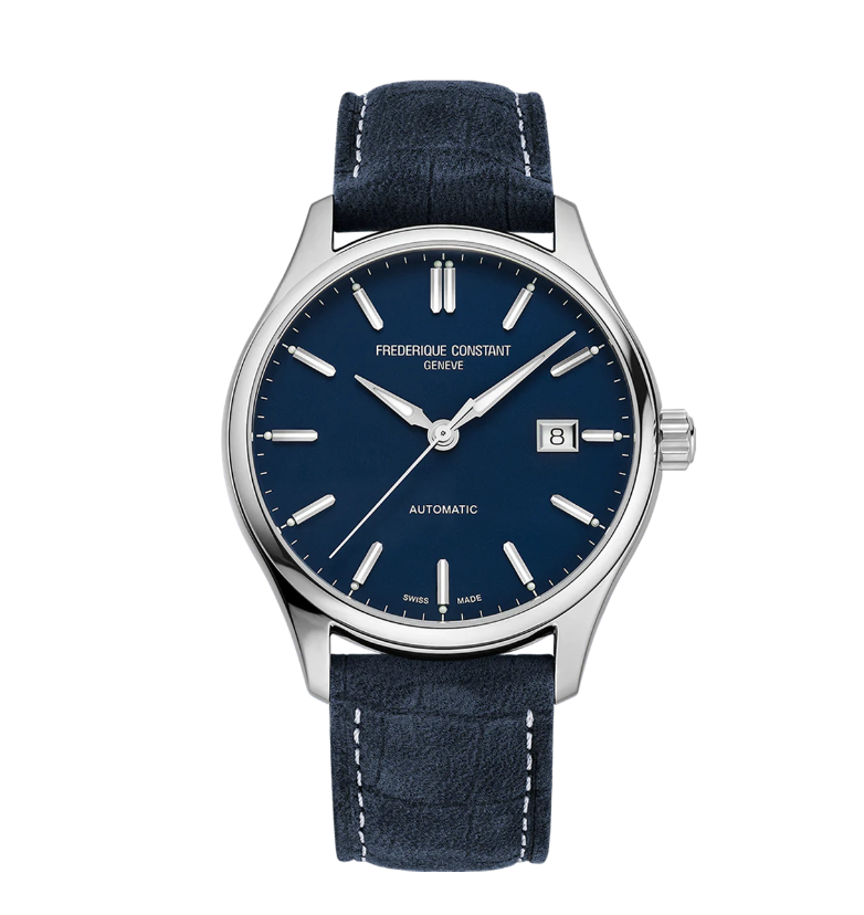 FREDERIQUE CONSTANT G-TIMELESS COLLECTION  40 MM STEEL BLUE
