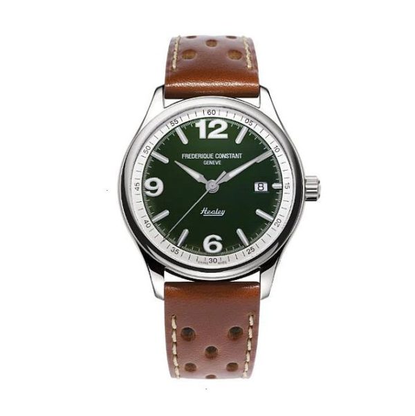 FREDERIQUE CONSTANT VINTAGE RALLY AUTOMATIC 40 MM STAINLESS STEEL GREEN
