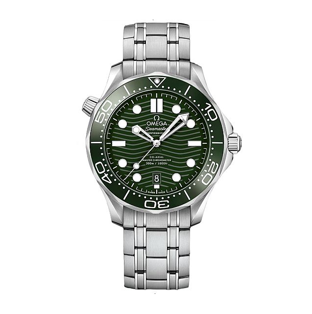 OMEGA SEAMASTER DIVER 300 AUTOMATIC 42 MM STEEL GREEN