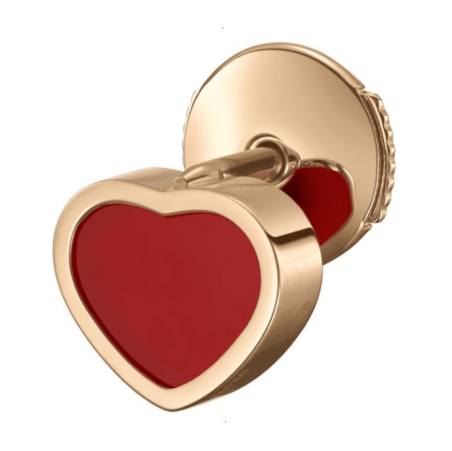 Chopard Rose Gold and Diamond Happy Hearts Golden Hearts Earrings  Harrods  UK