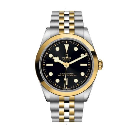 TUDOR BLACK BAY 36 S&G AUTOMATIC MECHANICAL 36 MM STEEL AND GOLD BLACK