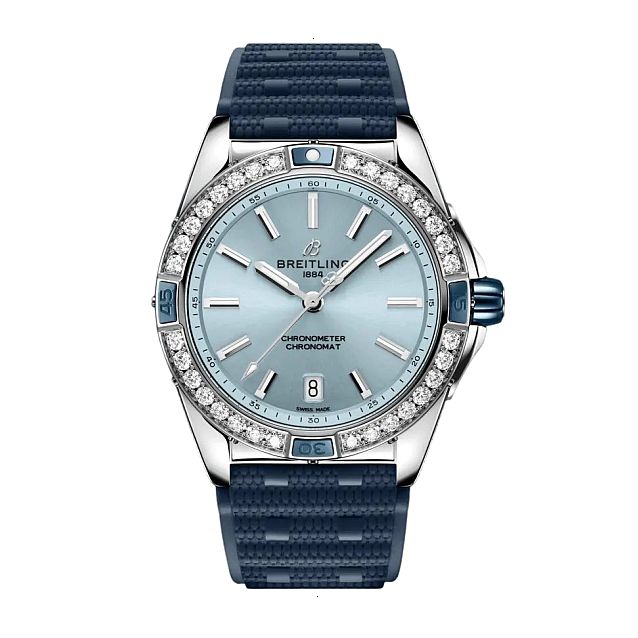 BREITLING CHRONOMAT AUTOMATIC 38 AUTOMATIC MECHANICAL 38 MM STAINLESS STEEL BLUE