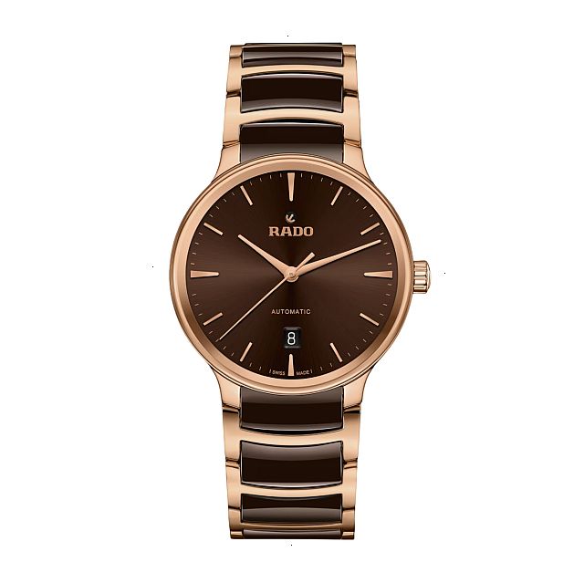 RADO CENTRIX AUTOMATIC 39.50 MM STAINLESS STEEL BROWN