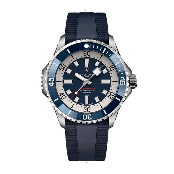 BREITLING SUPEROCEAN AUTOMATIC 46 AUTOMATIC 46.00 MM STAINLESS STEEL BLUE