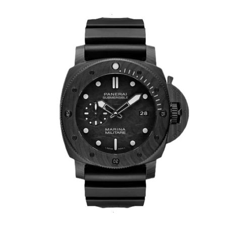 PANERAI SUBMERSIBLE MARINA MILITARE CARBOTECH AUTOMATICO 47 MM CARBOTECH NEGRA